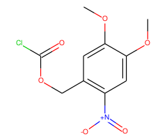 4,5-Dimethoxy-2-nitrobenzyl carbonochloridate