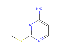 4-Amino-2-methylsulfanylpyrimidine