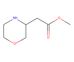 Morpholine-3-acetic acid methyl ester