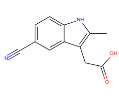 5-Cyano-2-methylindole-3-acetic acid