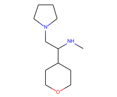 Methyl-[2-pyrrolidin-1-yl-1-(tetrahydro-pyran-4-yl)-ethyl]-amine