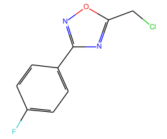 5-Chloromethyl-3-(4-fluoro-phenyl)-[1,2,4]oxadiazole