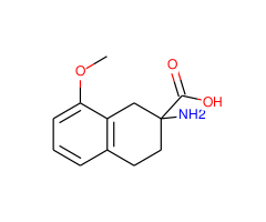 2-amino-8-methoxy-1,2,3,4-tetrahydro-naphthalene-2-carboxylic acid