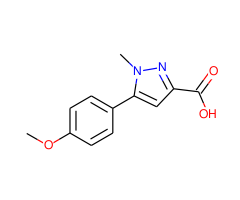 5-(4-Methoxyphenyl)-1-methyl-1H-pyrazole3-carboxylic acid