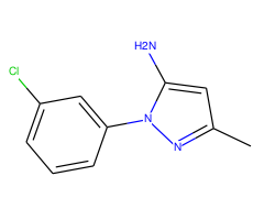 2-(3-Chlorophenyl)-5-methyl-2H-pyrazol-3-yl amine