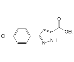 Ethyl 3-(4-chlorophenyl)-1H-pyrazole-5-carboxylate