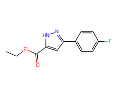 Ethyl 3-(4-fluorophenyl)-1H-pyrazole-5-carboxylate