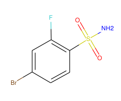 4-Bromo-2-fluorobenzenesulfonamide