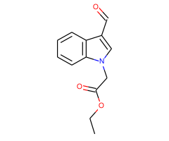 (3-Formyl-indol-1-yl)-acetic acid ethyl ester