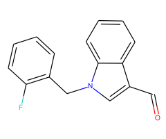 1-(2-Fluoro-benzyl)-1 H -indole-3-carbaldehyde