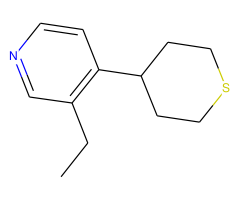 3-Ethyl-4-(tetrahydro-thiopyran-4-yl)-pyridine