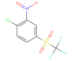 1-Chloro-2-nitro-4-trifluoromethanesulfonyl-benzene