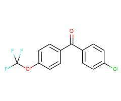 (4-Chloro-phenyl)-(4-trifluoromethoxy-phenyl)-methanone