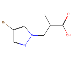 3-(4-Bromo-pyrazol-1-yl)-2-methyl-propionic acid