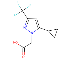 (5-Cyclopropyl-3-trifluoromethyl-pyrazol-1-yl)-acetic acid