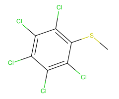 Methylpentachlorophenyl sulfide ,100 μg/mL in MeOH