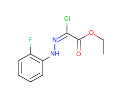 Ethyl 2-chloro-2-[2-(2-fluorophenyl)hydrazono]-acetate