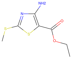 Ethyl 4-amino-2-methylthiothiazole-5-carboxylate