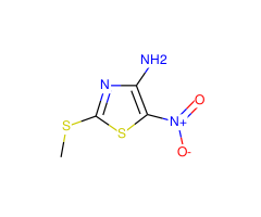 4-Amino-2-methylthio-5-nitrothiazole