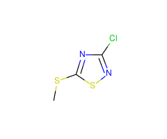 3-Chloro-5-methylthio-1,2,4-thiadiazole