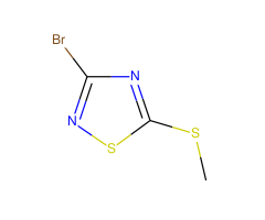 3-Bromo-5-methylthio-1,2,4-thiadiazole