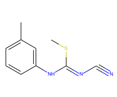 1-Cyano-2-methyl-3-(3-methylphenyl)isothiourea