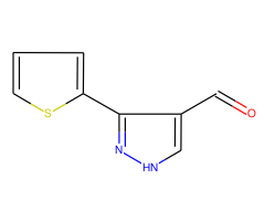 3-Thiophen-2-yl-1H-pyrazole-4-carbaldehyde