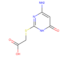 (4-Amino-6-hydroxy-pyrimidin-2-ylsulfanyl)-acetic acid