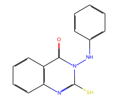 2-Mercapto-3-phenylamino-3H-quinazolin-4-one