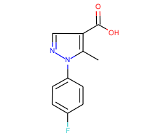 1-(4-Fluoro-phenyl)-5-methyl-1H-pyrazole-4-carboxylic acid