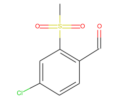 4-Chloro-2-(methylsulfonyl)benzaldehyde