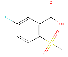5-Fluoro-2-(methylsulfonyl)benzoic acid