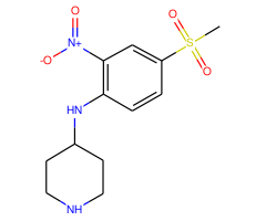 N-[4-(Methylsulfonyl)-2-nitrophenyl]piperidin-4-amine