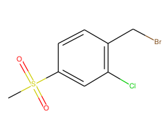 1-(Bromomethyl)-2-chloro-4-(methylsulfonyl)benzene