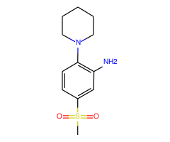 5-(Methylsulfonyl)-2-piperidin-1-ylaniline