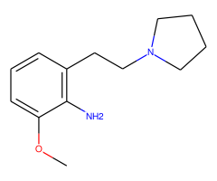 2-Methoxy-6-(2-pyrrolidin-1-ylethyl)aniline