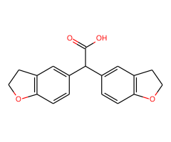 Di-2,3-dihydro-1-benzofuran-5-ylacetic acid
