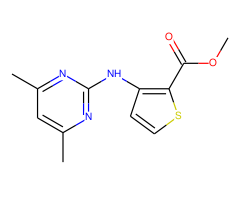Methyl 3-[(4,6-dimethylpyrimidin-2-yl)amino]thiophene-2-carboxylate