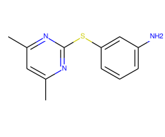 3-[(4,6-Dimethylpyrimidin-2-yl)thio]aniline
