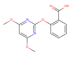 2-[(4,6-Dimethoxypyrimidin-2-yl)oxy]benzoic acid