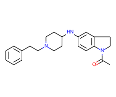 1-Acetyl-N-[1-(2-phenylethyl)piperidin-4-yl]-indolin-5-amine