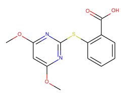 2-[(4,6-Dimethoxypyrimidin-2-yl)thio]benzoic acid