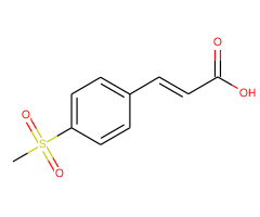 (2E)-3-[4-(Methylsulfonyl)phenyl]propenoic acid