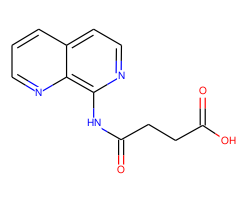 4-(1,7-naphthyridin-8-ylamino)-4-oxobutanoic acid