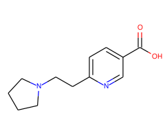 6-(2-Pyrrolidin-1-ylethyl)nicotinic acid
