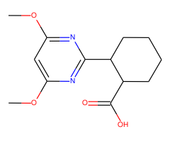 2-(4,6-Dimethoxypyrimidin-2-yl)cyclohexanecarboxylic acid