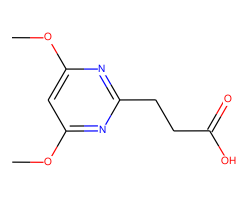 3-(4,6-Dimethoxypyrimidin-2-yl)propanoic acid