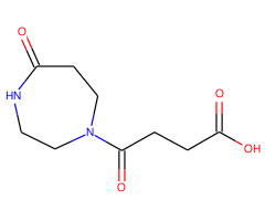 4-Oxo-4-(5-oxo-1,4-diazepan-1-yl)butanoic acid