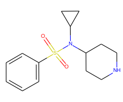 N-Cyclopropyl-N-piperidin-4-ylbenzenesulfonamide