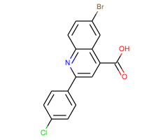 6-Bromo-2-(4-chloro-phenyl)-quinoline-4-carboxylic acid